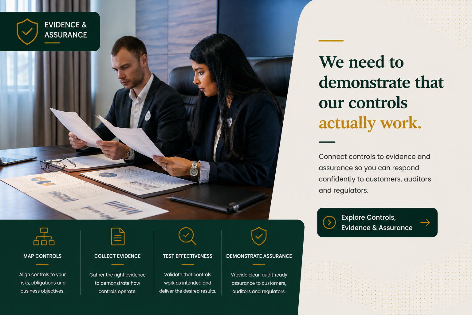 Controls, Evidence & Assurance